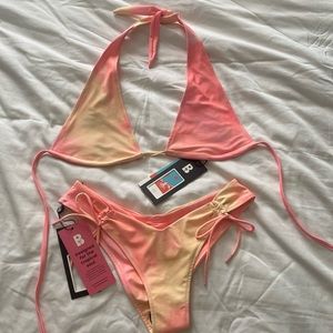 Blackbough Swim Light Oink Tie Dye Bikini